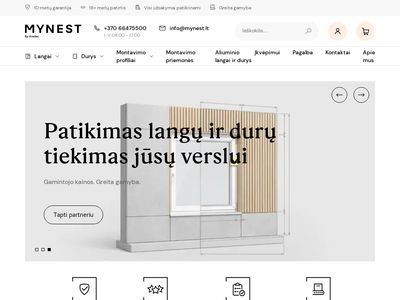 Titulinis | MYNEST by Aradas  mynest.lt