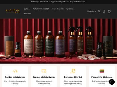 Prabangūs parfumuoti produktai
&ndash; Alchemy by RM