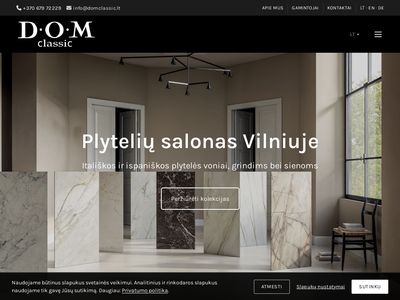 Plytelės Vilniuje – Vonios, Grindų ir Sienų Plytelės