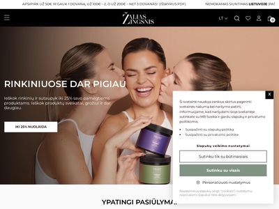 Žalias Žingsnis – Produktai sveikai gyvensenai  www.zaliaszingsnis.