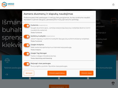 Pradžia | MESO  mesoaccounting.lt