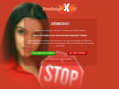 DĖMESIO!              www.pazintysxxx.lt