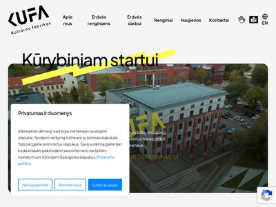 Titulinis – kulturosfabrikas.lt  kulturosfabrikas.lt