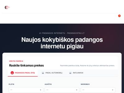 Naujos Padangos Internetu pigiau – PadangosTAU.lt