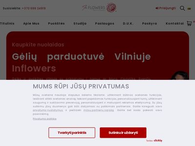 Inflowers – Gelių Parduotuvė Vilniuje Ir Internete