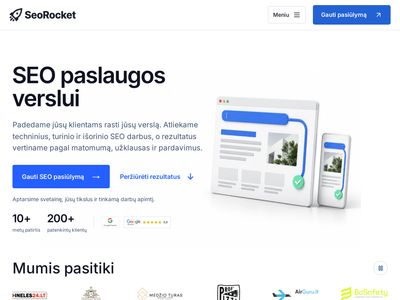 Profesionalios SEO paslaugos – SEO optimizacija – SeoRocket.lt