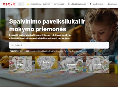 wew.lt – Nemokami paveiksliukai spalvinimui  wew.lt
