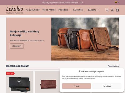 Piniginės, rankinės, rankų darbo galanterija | Lekalas