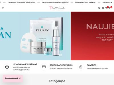 Korėjietiška kosmetika | Veidui | Plaukams | Grožiui – Novacos.lt
