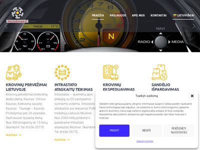 Krovinių pervežimas Lietuvoje: be tarpininkų, be perkrovim