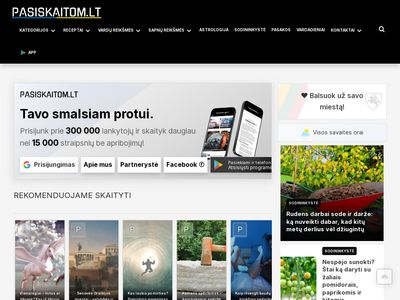 Pasiskaitom.lt – Technologijos, finansai, sportas, sveikata
