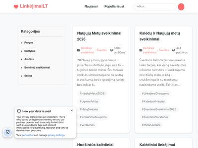 Naujausi sveikinimai ir linkėjimai  xn--linkjimai-jib.lt