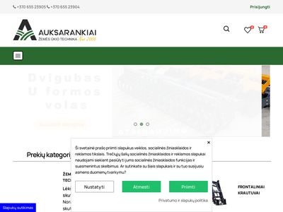 Prekyba žemės ūkio technika | auksarankiai.lt  www.auksarankiai.lt