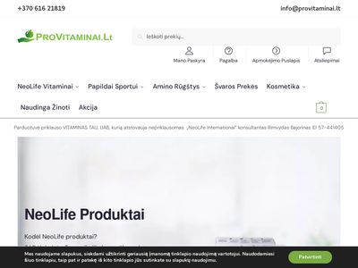 NeoLife Produktai, VITAMINAI Vyrams, Moterims, Vaikams