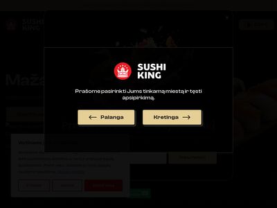Sushi King – Palangoje ir Kretingoje  sushiking.lt