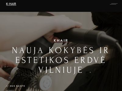 Kair.lt – Plaukų kirpimas, plaukų dažymas, plaukų procedūros