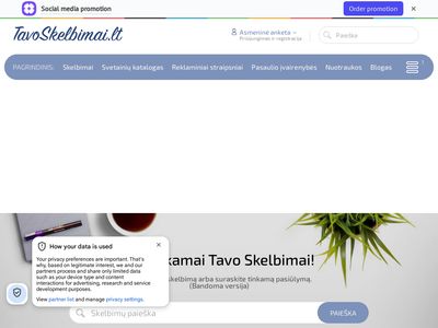 Nemokami Skelbimai Be Registracijos – TavoSkelbimai.lt