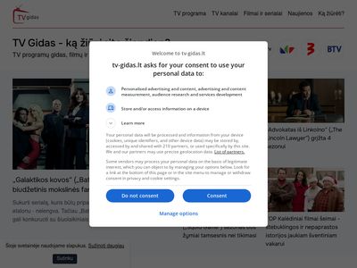 TV Gidas – Televizijos Pramogos, Filmai, Serialai ir Naujienos