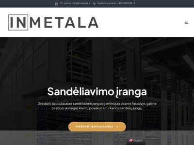 Parduotuvių bei sandėlių įrengimo sprendimai – inmetala.lt