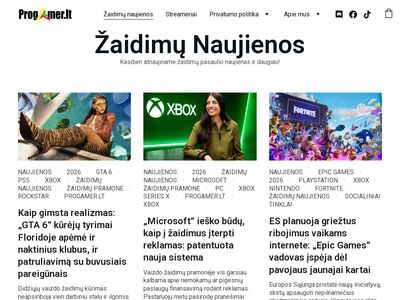 Progamer – Naujausios žaidimų pasaulio naujienos | www.progamer.lt