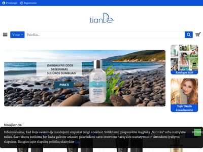 TianDe kosmetika – oficialus atstovas  tiande.lt