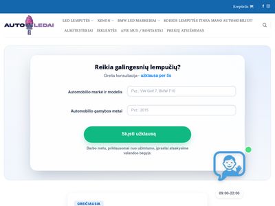 LED ir xenon lemputės žemiausia kaina – autoledai.lt