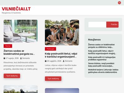 VILNIEČIAI.LT – Naujienos i&scaron; Sostinės