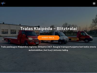 Greita techninė pagalba Klaipėdoje. | Tralas Klaipėda | Pagalba