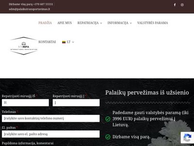 Palaikų pervežimas iš užsienio – palaikutransportavimas.lt