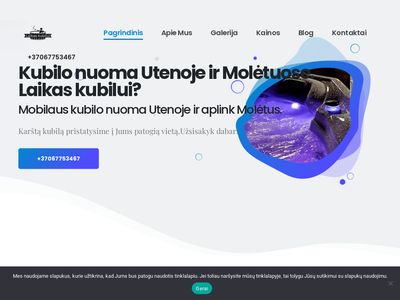 Kubilo nuoma | Kubilą pristatysime į Jums patogią viet