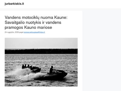 Naujienos iš Jurbarko – Karštos naujienos ir naudingi patarimai