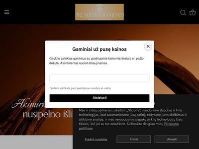 Juvelyrika, juvelyriniai dirbiniai internetu &ndash; premiere.lt