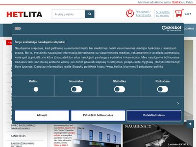 Baldų furnitūra – UAB Hetlita  hetlita.lt