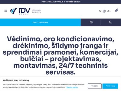 Patalpų vėdinimo sistemos | Apsipirkite Vedinimoekspertai.lt