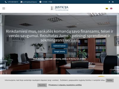 Buhalterinės apskaita | Teisinės paslaugos | Justicija.eu