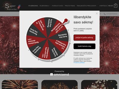 Fejerverkai Vilniuje | Internetu | Superfejerverkai.lt