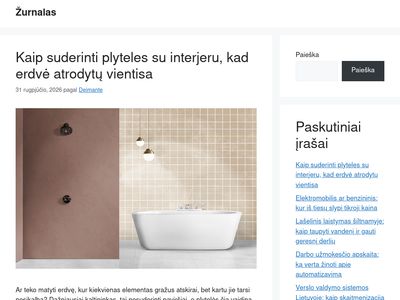 Žurnalas – MOKSLAS IR TECHNIKA  www.mokslasirtechnika.lt