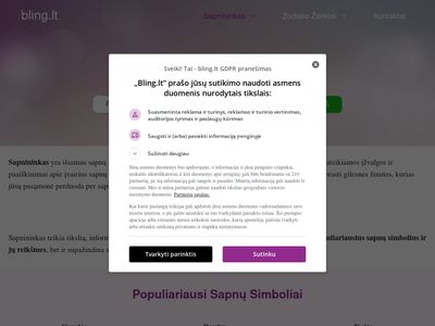Sapnininkas: Atskleiskite savo sapnų paslaptis! &ndash; bling.lt