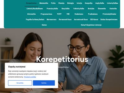Korepetitorius internetu | Profesionalios paslaugos nuo 15 € |