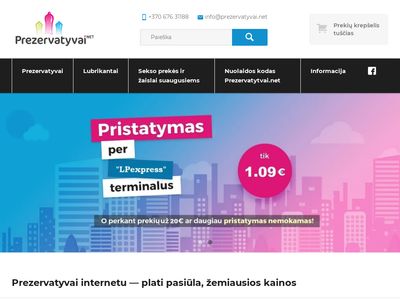 Prezervatyvai Internetu – Sargiai Pigiau – Prezervatyvai.net