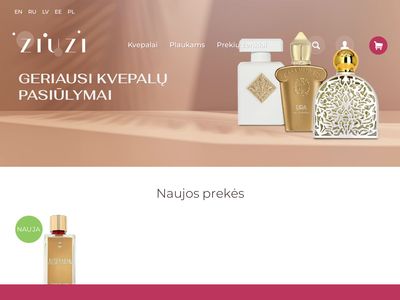Nišinių kvepalų el.parduotuvė | Ziuzi.lt  www.ziuzi.lt