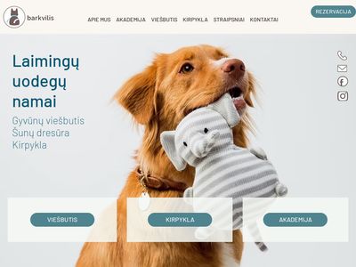 Gyvūnų Viešbutis | Barkvilis | Žemieji Rusokai  www.barkvilis.lt