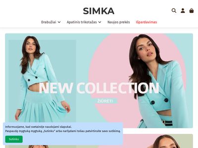 Drabužiai internetu | Daugiau nei 20 000 prekių  simka.lt