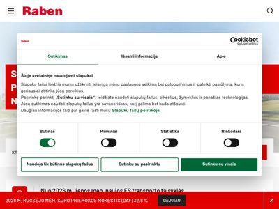 Logistikos sprendimai kiekvienam  Raben Lietuva – Raben Group