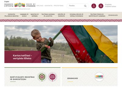 Sertifikuoti, Lietuvoje pagaminti tautinio paveldo gaminiai