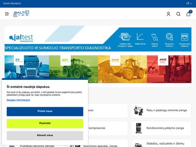 Serviso įranga | Baltic Diagnostic Service  bds.lt