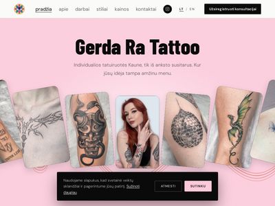 Tatuiruotės Kaune – Tattoo Kaune  www.gerdatattoo.lt