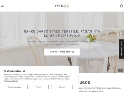 Emerald stalo tekstilė
&ndash; EmeraldLT