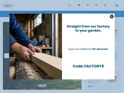 Timber Products for Home and Garden | Timbela & Ko