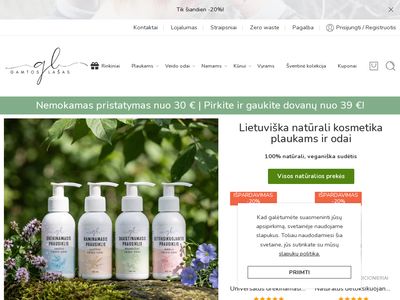 Gamtos Lašas – gamtoslasas.lt  gamtoslasas.lt